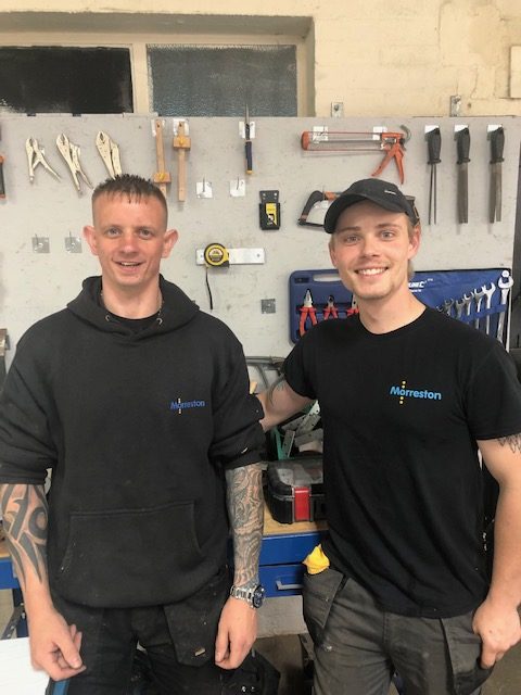 New team members Rob Smith & Dan Palmer