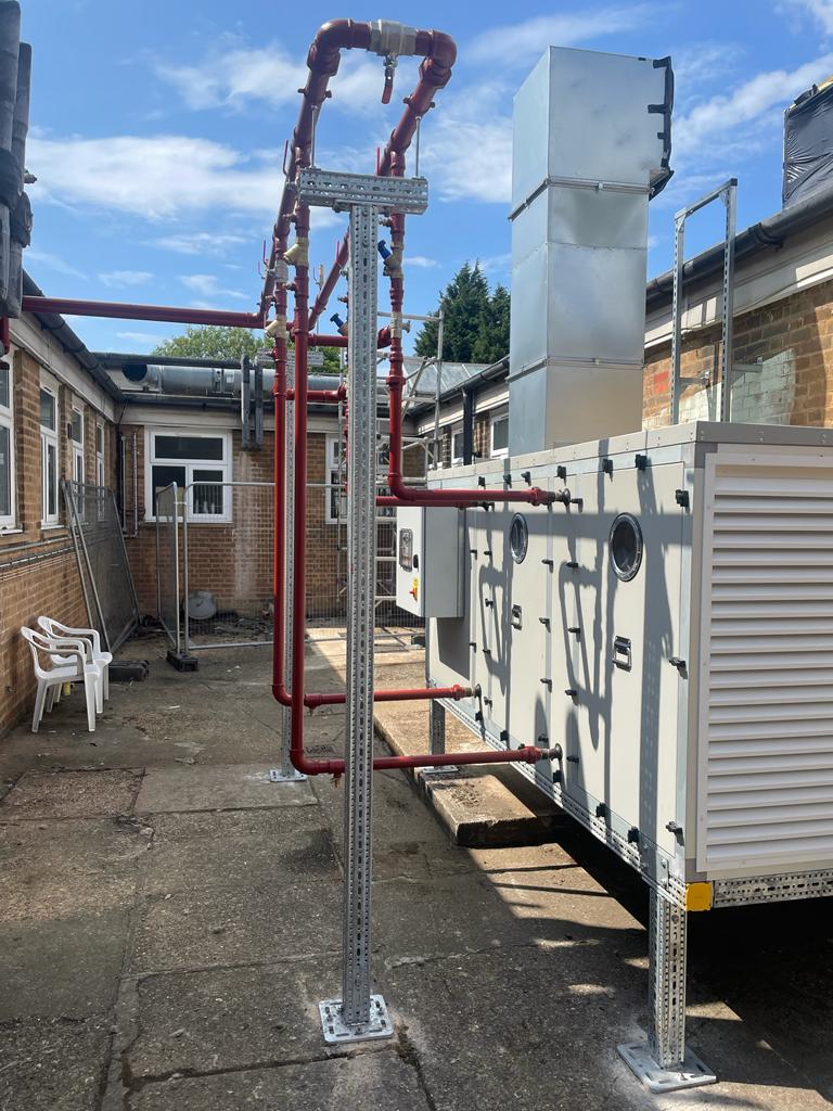 AHU replacement & Pipework