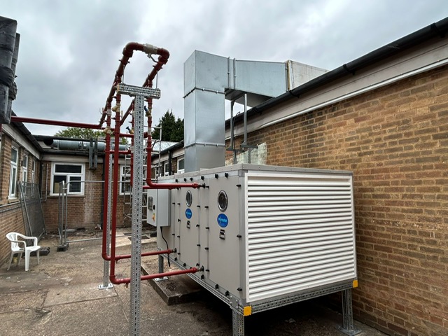 AHU replacement & Pipework